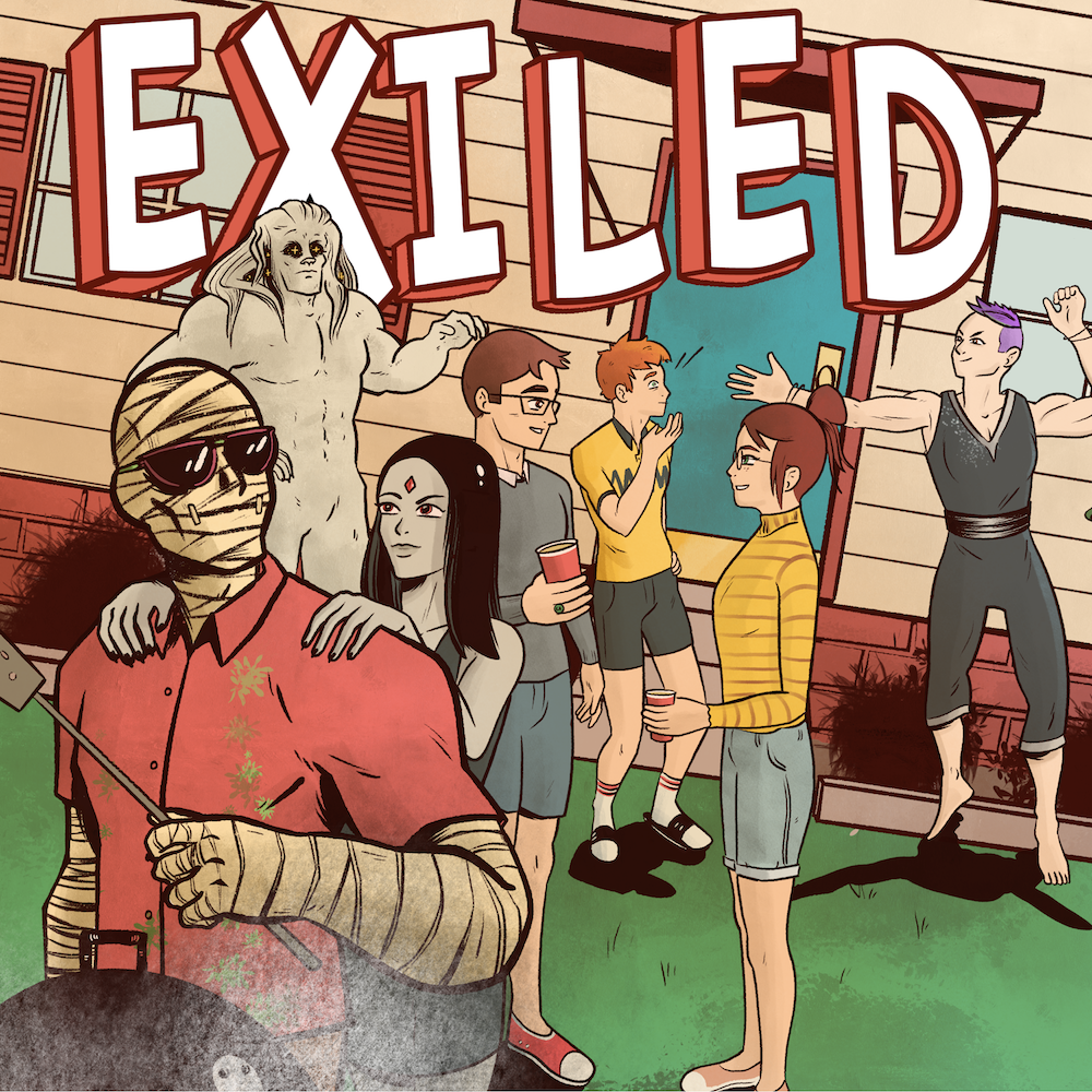 Art by Colt Hoskins - Exiled 2020 Annual: Labor Day